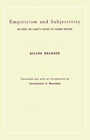 Empiricism and Subjectivity by Gilles Deleuze, ISBN-13: 978-0231068130